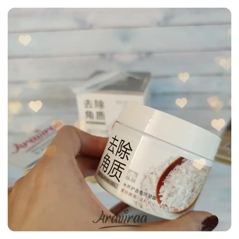 Lightening and exfoliating cream gel rice Arv 140004 3 | فروشگاه اینترنتی آراویرا
