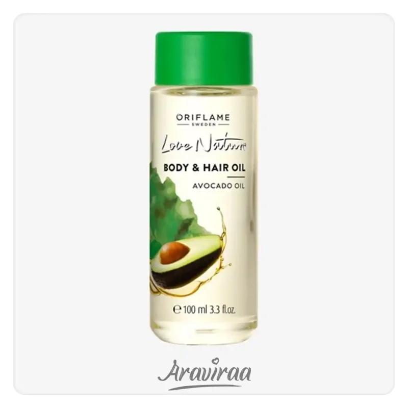 Love Nature Hair Body Oil Sweet Avocado Oil 42897 | فروشگاه اینترنتی آراویرا
