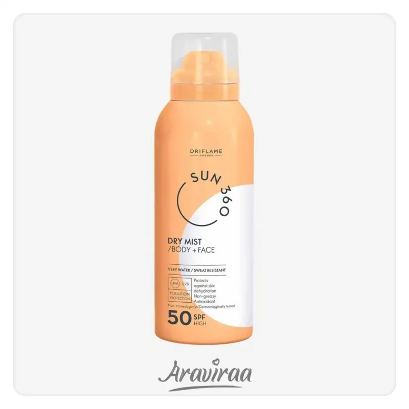 Sun 360 Sunscreen Spray SPF50 34891 | فروشگاه اینترنتی آراویرا