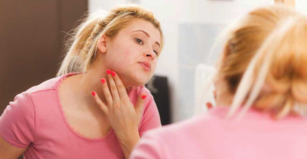 از بین بردن چروک گردن