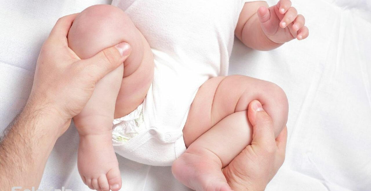 ران پای نوزاد - سوختگی پای نوزاد