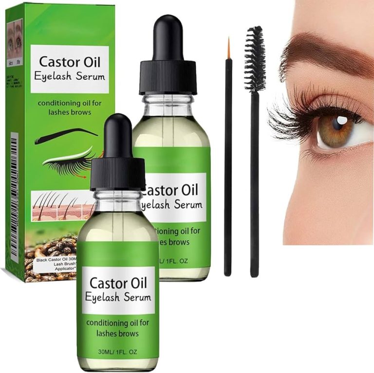 روغن کرچک برای مژه و ابرو