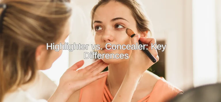 فرق کانسیلر و هایلایتر