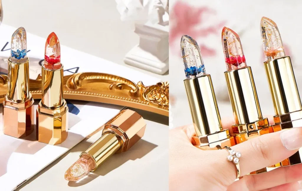 مکانیزم تغییر رنگ رژ لب حرارتی 